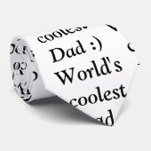 vaderdag mannen cool stropdas (Opgerold)