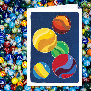 Vaderdag Marble Hobby Kaart