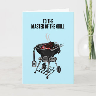 Vaderdag Master of the Grill kaart aanpassen