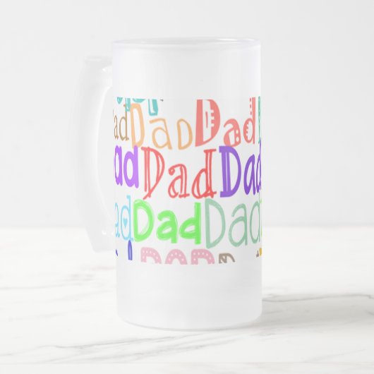 vaderdag matglas bierpul (Voorkant links)