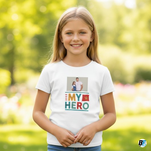 Vaderdag | Mijn held | Foto met papa T-shirt