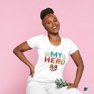 Vaderdag   Mijn held   Foto met papa T-shirt