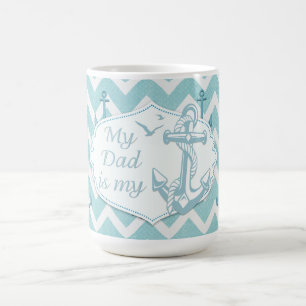 vaderdag - "Mijn vader is mijn anker" Koffiemok