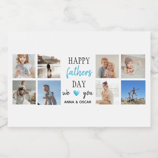 Vaderdag Mini Liquor Fles Etiketten Gift (Enkel label)