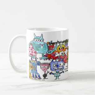 Vaderdag Mok Alien Children