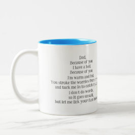 Vaderdag Mok van de hond