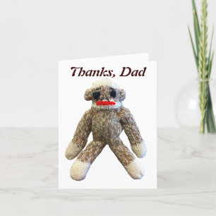 Vaderdag Monkey Business, Sock Monkey Kaart