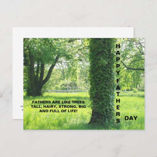 VADERDAG NA DE KAART (Voorkant / Achterkant)