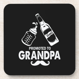 Vaderdag naar opa bier onderzetter