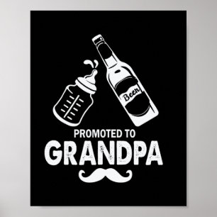 Vaderdag naar opa poster