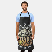  Vaderdag-Namen & Bericht Schort (Gedragen)