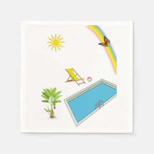 Vaderdag Napkins Servet