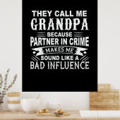 Vaderdag noemen ze me opa poster (Keuken)