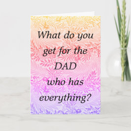 Vaderdag onthult nieuwe opa feestdagen kaart