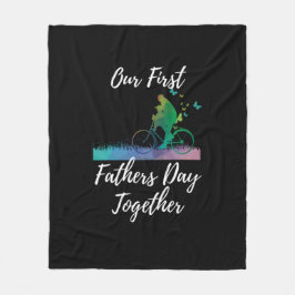 Vaderdag | Onze eerste vaderdag samen Fleece Deken