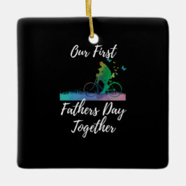 Vaderdag | Onze eerste vaderdag samen Keramisch Ornament