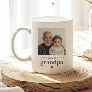 Vaderdag Opa Foto Koffiemok