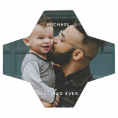 Vaderdag pa met Baby Aangepaste foto bericht Voetbal (Enkel)