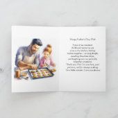 Vaderdag / Papa en dochter  Kaart (Binnen)