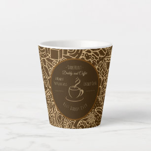 Vaderdag, Papa en Koffie, Beste Papa Ooit Latte Mok