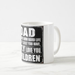 Vaderdag papa Gifts van Dochter Zoon Mok Gifts