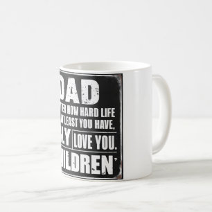 Vaderdag papa Gifts van Dochter Zoon Mok Gifts