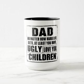 Vaderdag papa Gifts van Dochter Zoon Vrouw Grappig Mok