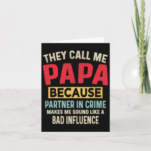 Vaderdag Papa Kompaan In Verraad Grappige Vader Kaart