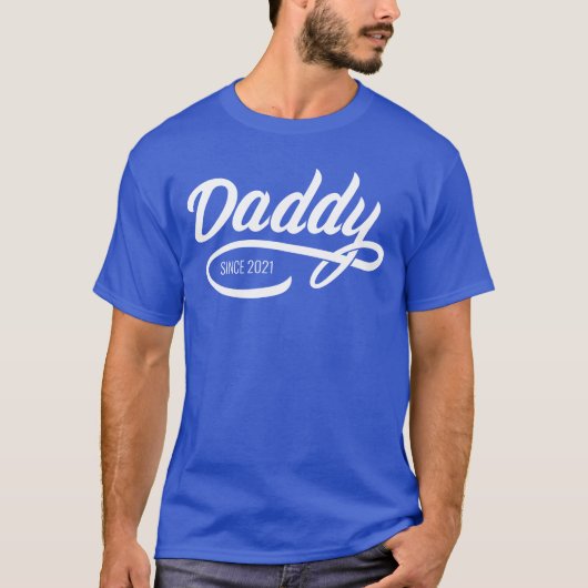 vaderdag - Papa sinds... T-shirt (Voorkant)