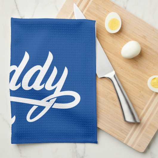 Vaderdag - Papa sinds... Theedoek (Quarter Fold)