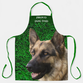 Vaderdag, Pet Dad Dog Photo All Over Print Schort