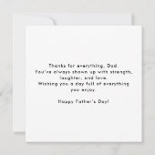 Vaderdag plat bedankt - aangepaste tekst en foto (Achterkant)