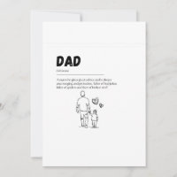 Vaderdag postkaart