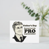 Vaderdag PROcreation Briefkaart (Staand voorkant)