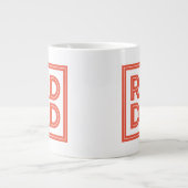 Vaderdag - Rad Dad Extra Grote Beker (Voorkant)