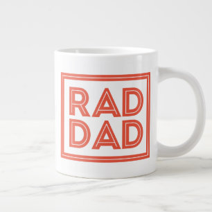 Vaderdag - Rad Dad Extra Grote Beker