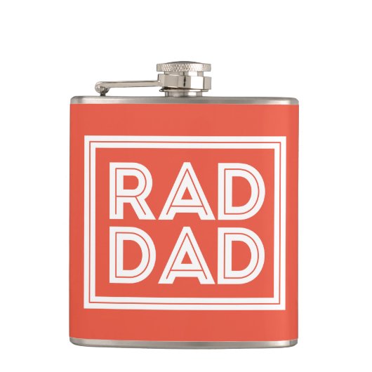 vaderdag - Rad Dad Heupfles (Voorkant)