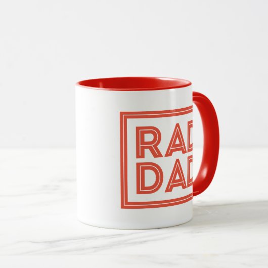 Vaderdag - Rad Dad Mok (Voorkant rechts)