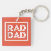 vaderdag - Rad Dad Sleutelhanger (Achterkant)