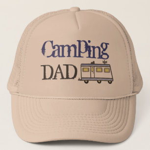 vaderdag/RV Camping Dad Trucker Hat Blue Pet