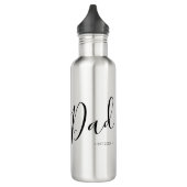 Vaderdag Script Dad Personalized Waterfles (Links)