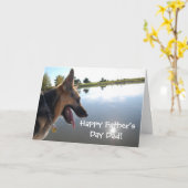 Vaderdag Shepherd Kaart (Gele Bloem)