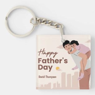 Vaderdag sleutelhanger - Loving Dad Moment