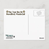 Vaderdag - Steenpoten - Duitse Herder - Kuno Briefkaart (Achterkant)