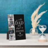 Vaderdag Stepdad Photo Plaque Fotoplaat (Zijkant)
