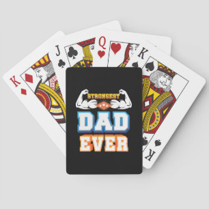 Vaderdag Sterkste papa ooit Pokerkaarten