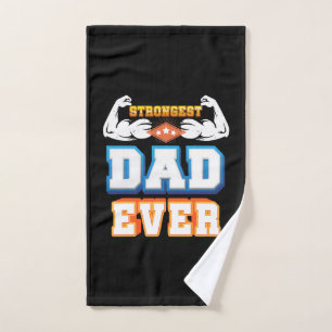 Vaderdag Sterkste vader ooit Handdoek