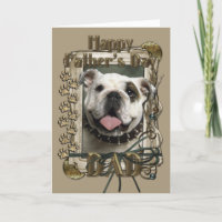 Vaderdag - Stone Paws - Bulldog