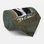 Vaderdag - Stone Paws - Cavalier - Tri Color Stropdas (Opgerold)