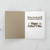 Vaderdag - Stone Paws - West Highland Terrier Kaart (Binnen)